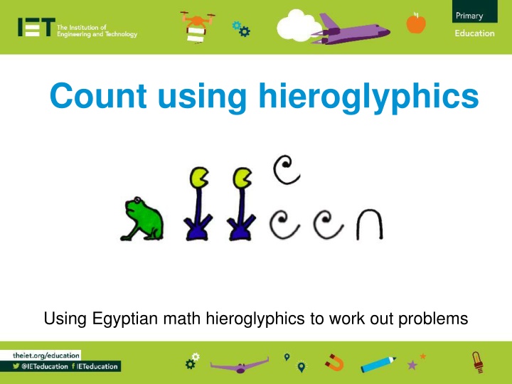 count using hieroglyphics