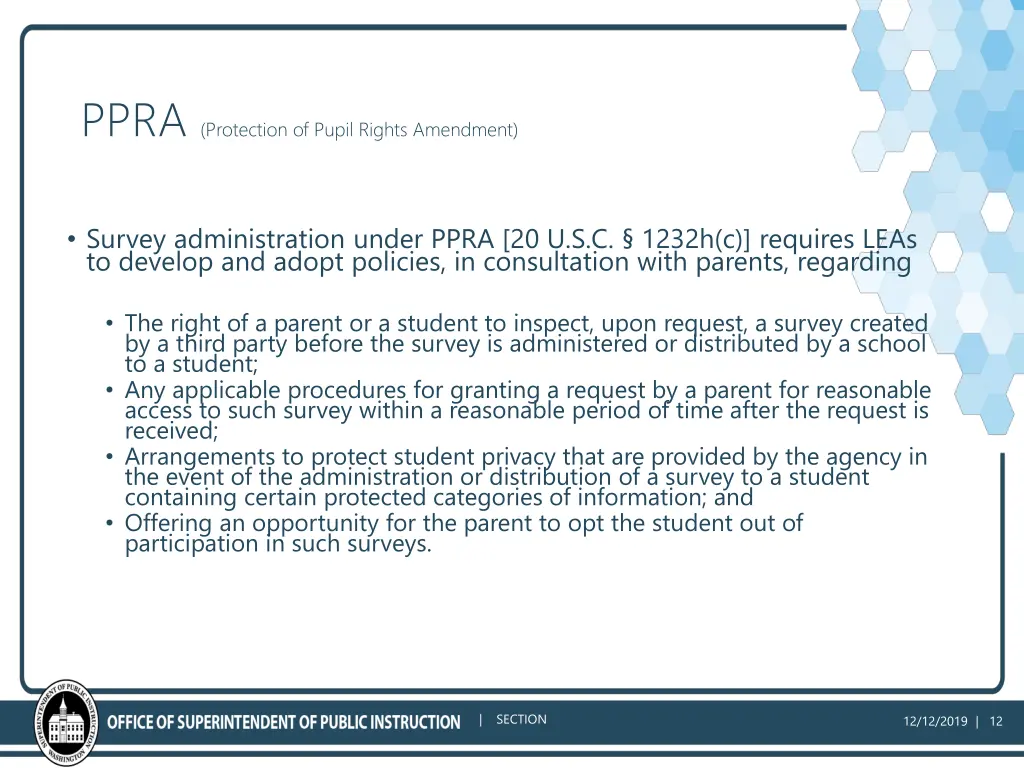 ppra protection of pupil rights amendment