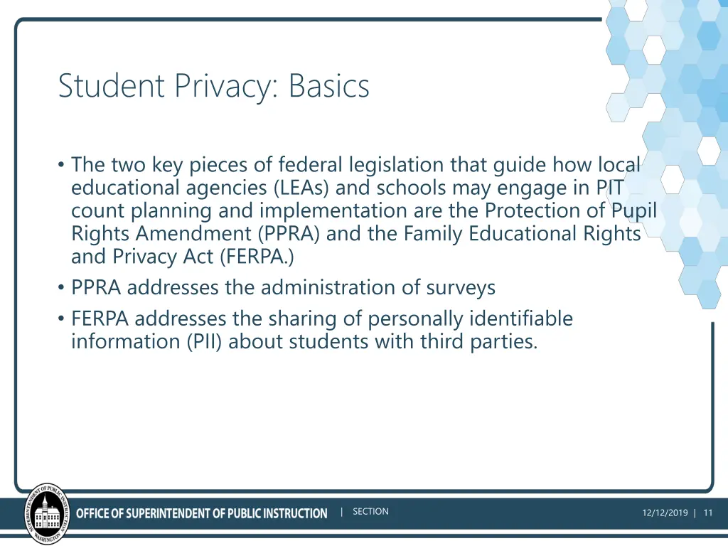 student privacy basics