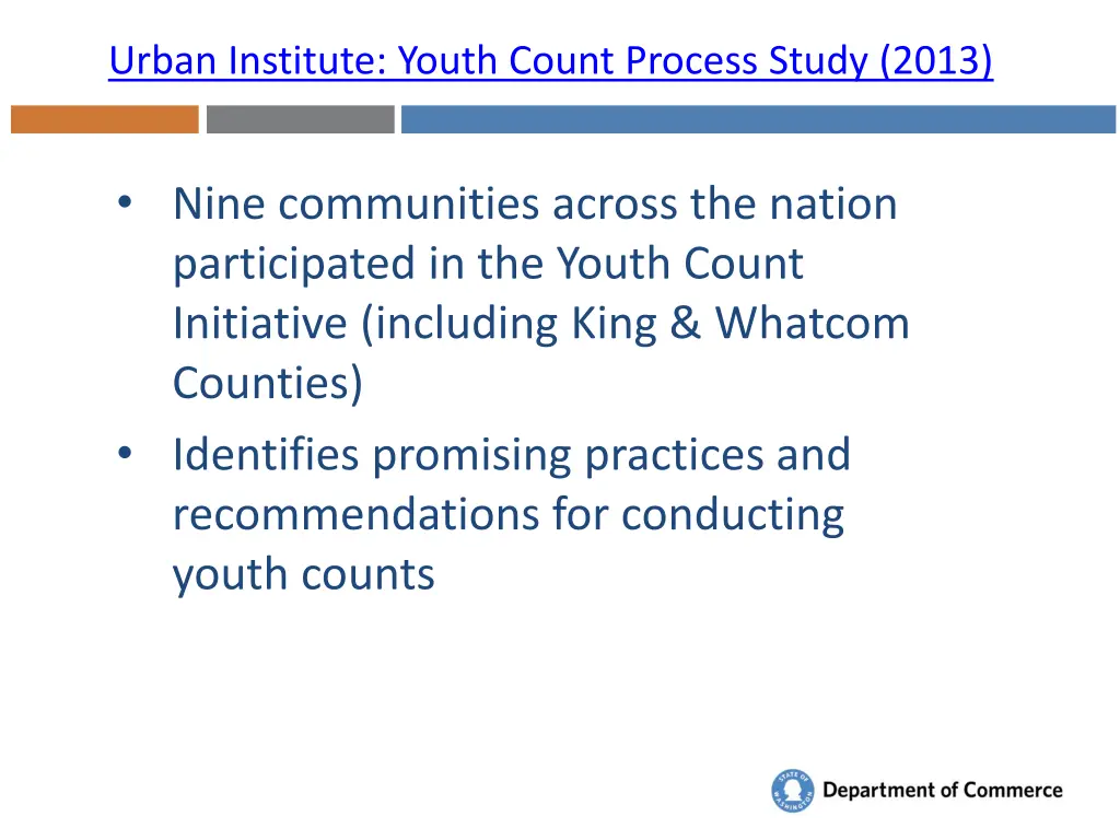 urban institute youth count process study 2013