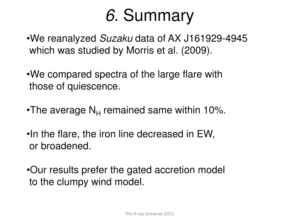 6 summary