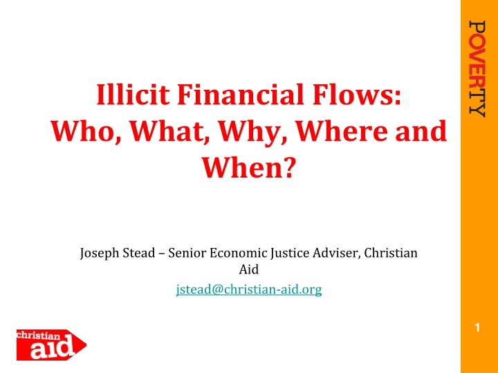 illicit financial flows who what why where