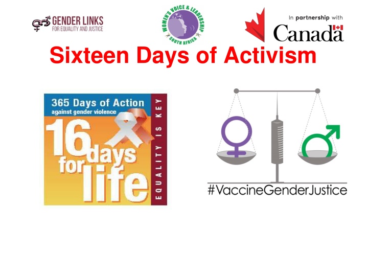 sixteen days of activism