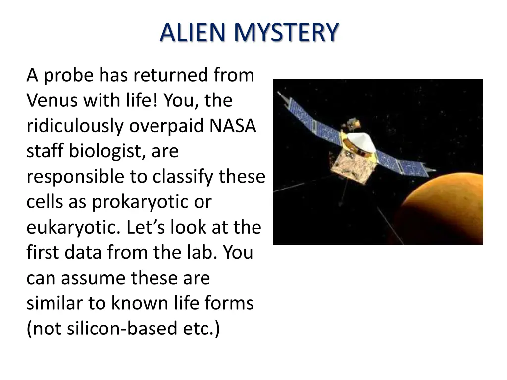 alien mystery