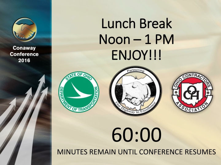 lunch break lunch break noon noon 1 1 pm enjoy