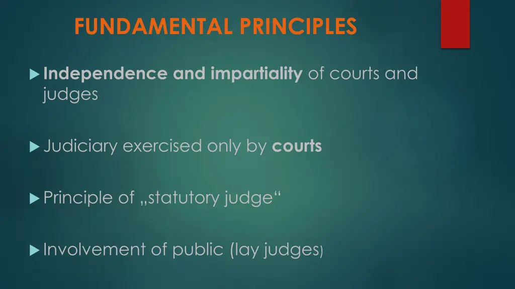 fundamental principles