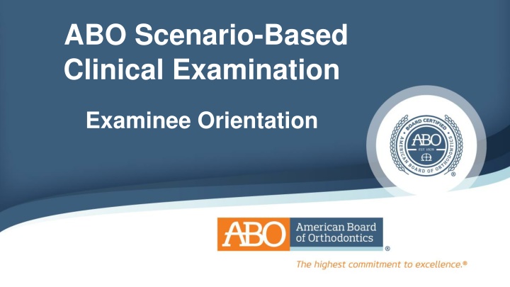 abo scenario based clinical examination