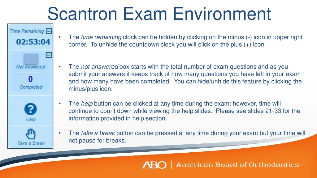 scantron exam environment 1