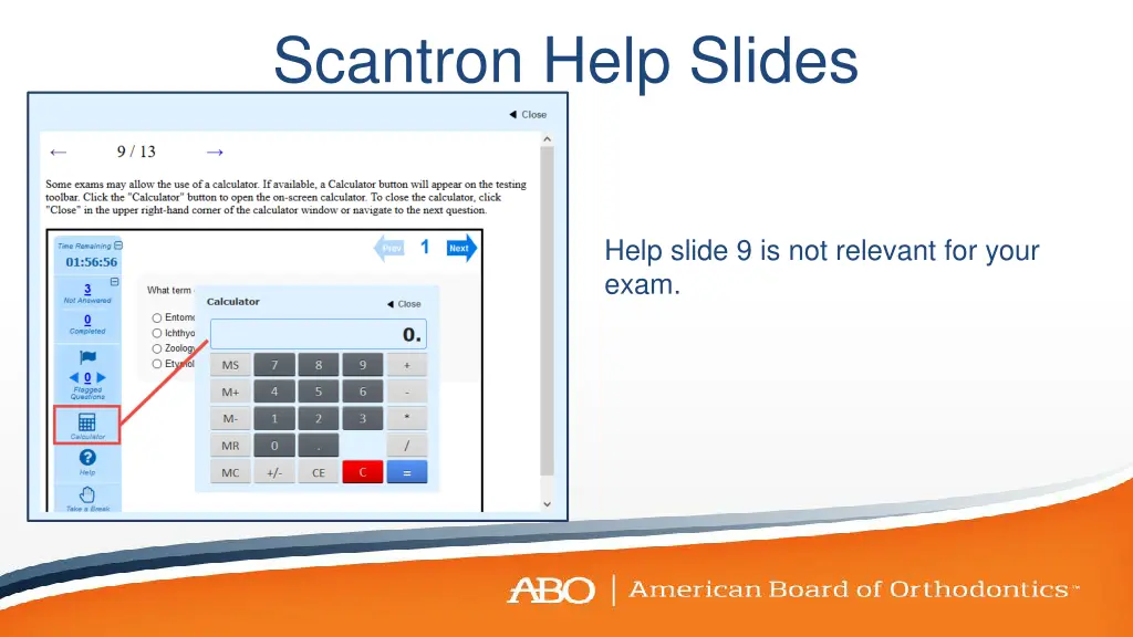 scantron help slides 9