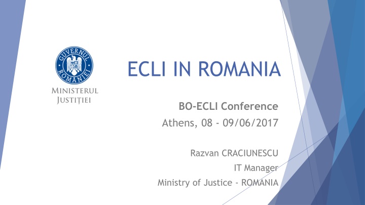 ecli in romania