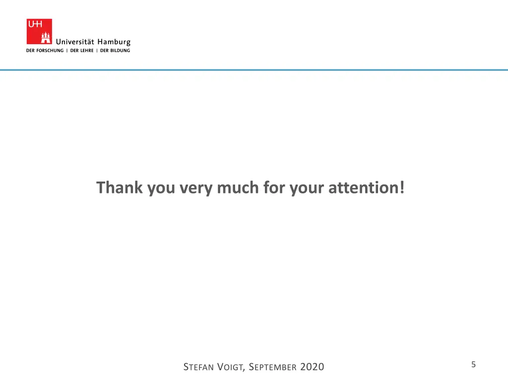 thank you very much for your attention