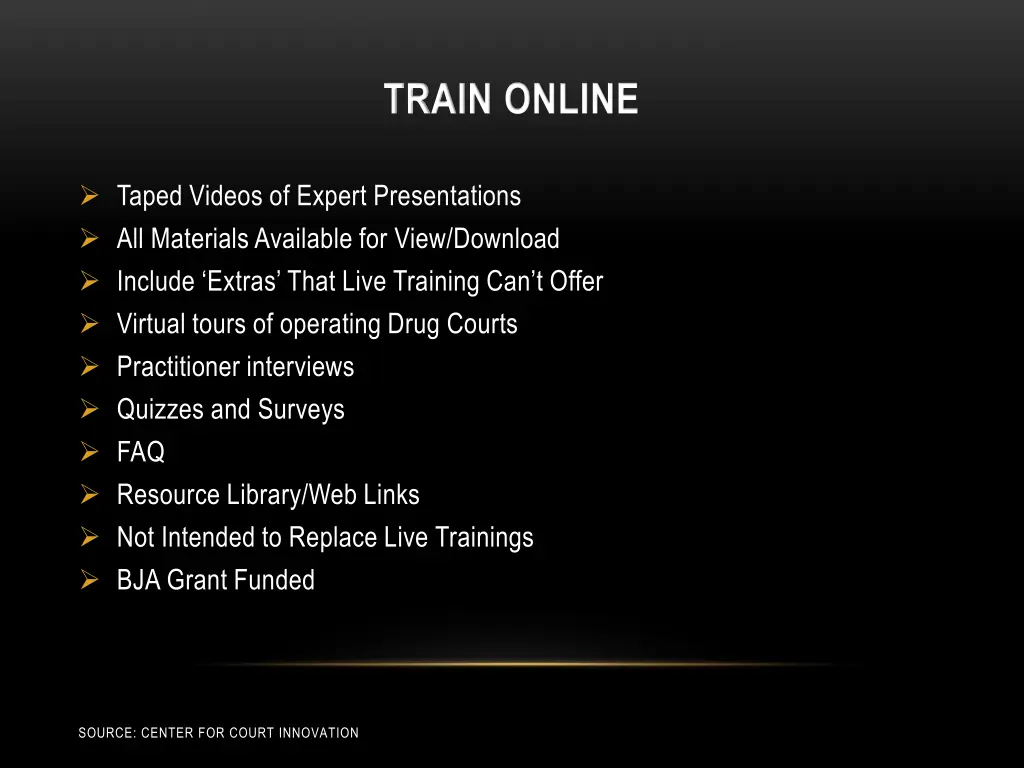 train online