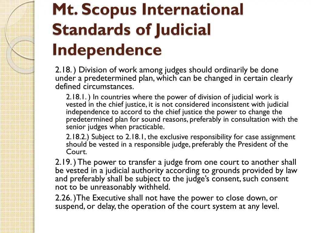 mt scopus international standards of judicial 2