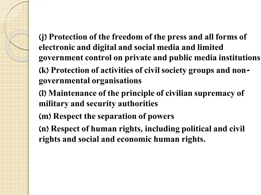 j protection of the freedom of the press