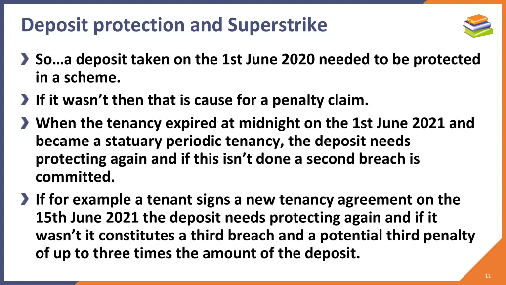 deposit protection and superstrike 1