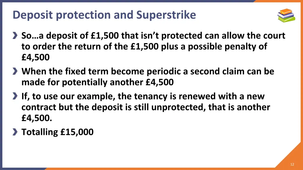 deposit protection and superstrike 2