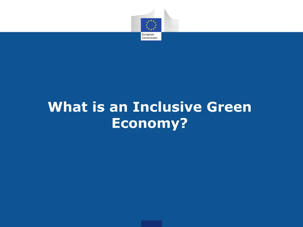 what is an inclusive green economy