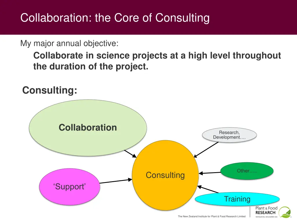 collaboration the core of consulting