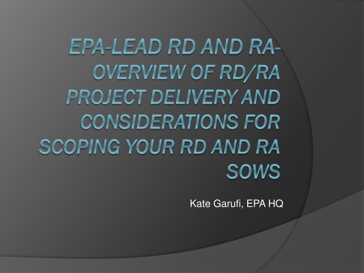 epa epa lead rd and ra lead rd and ra overview