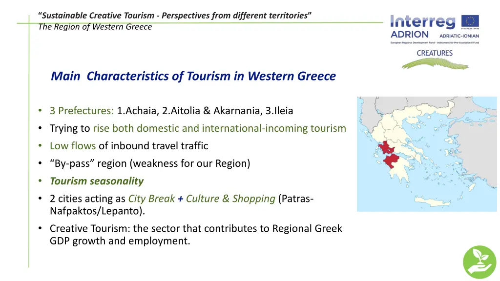 sustainable creative tourism perspectives from