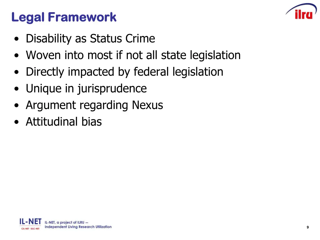 legal framework legal framework