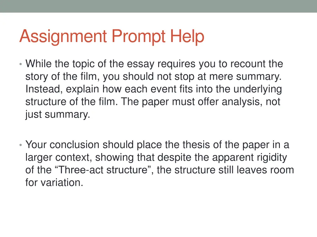 assignment prompt help