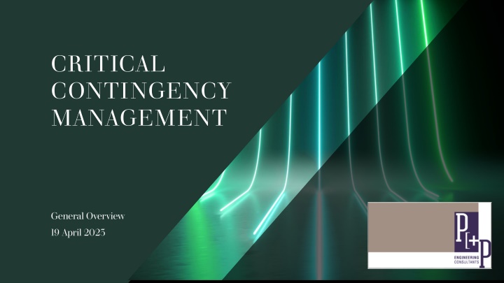 critical contingency management