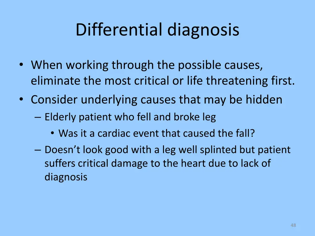 differential diagnosis 2