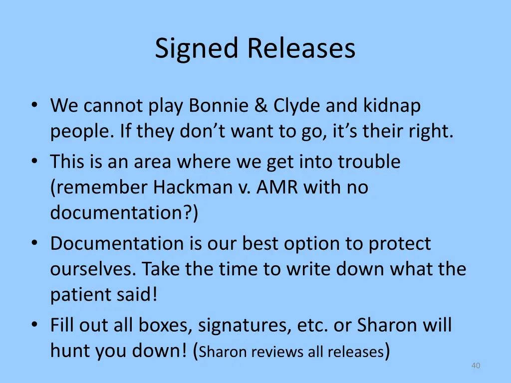 signed releases