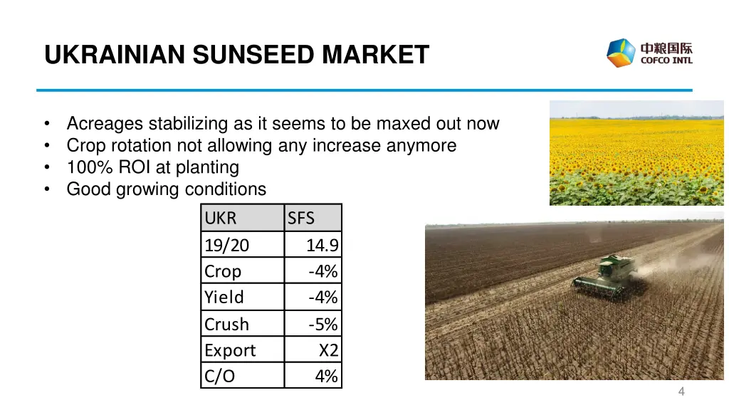 ukrainian sunseed market