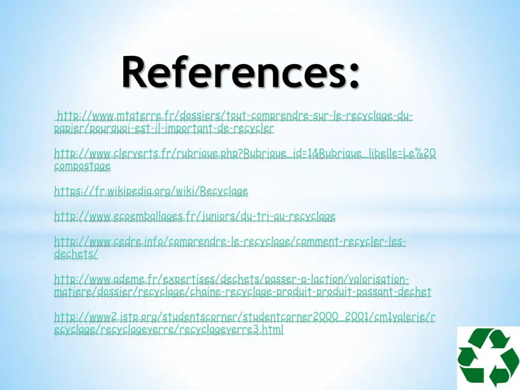 references