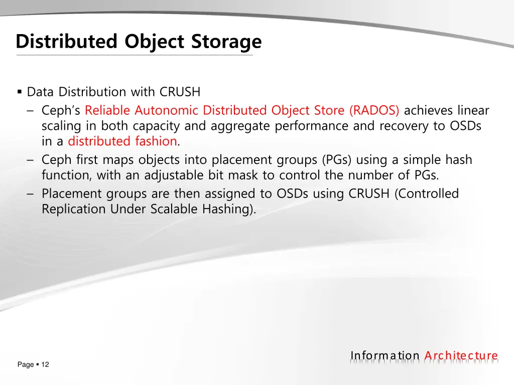 distributed object storage