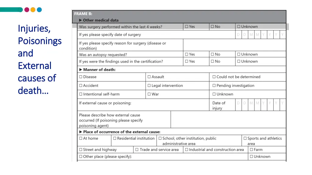 injuries injuries poisonings poisonings