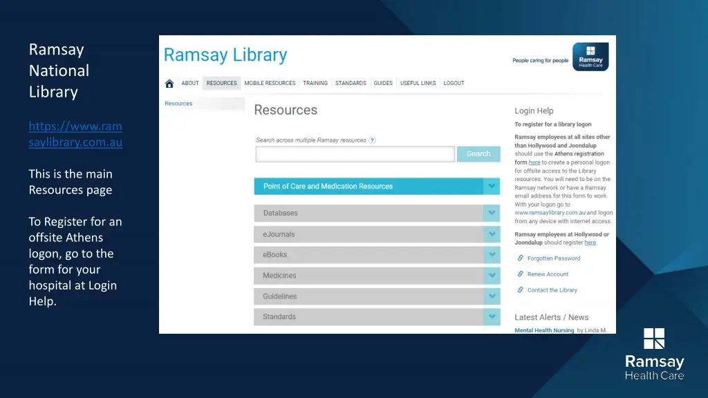 ramsay national library 1