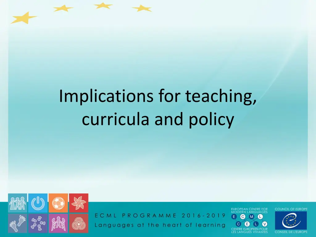 implications for teaching curricula and policy