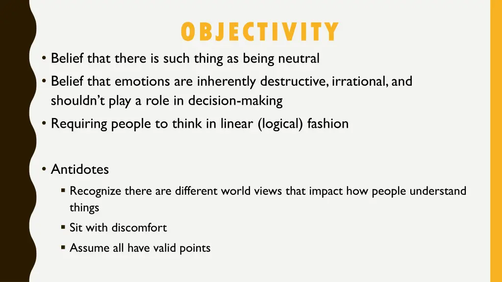 objectivity objectivity