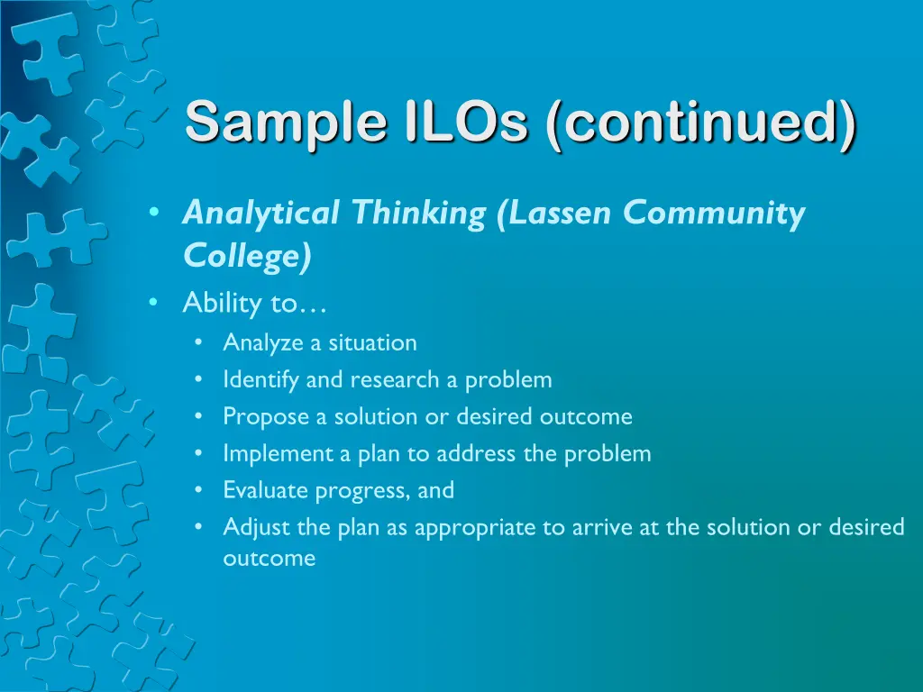 sample ilos continued 2