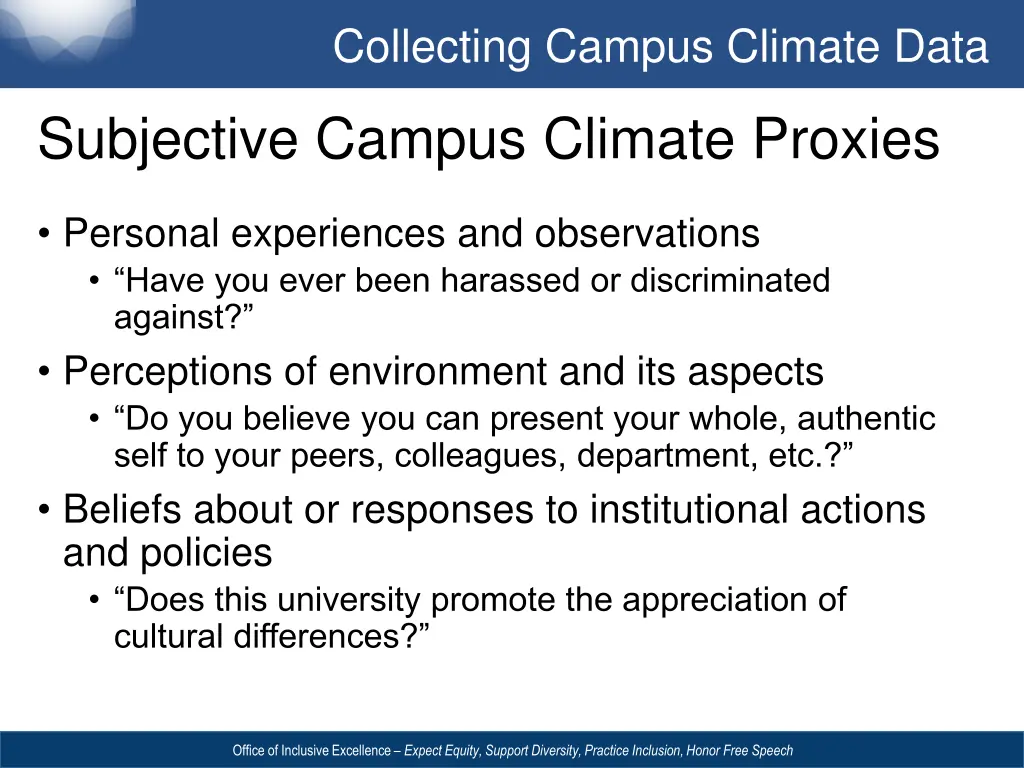 collecting campus climate data 5