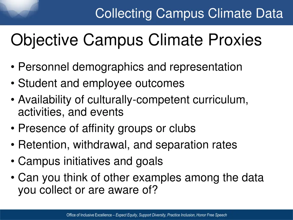 collecting campus climate data 6