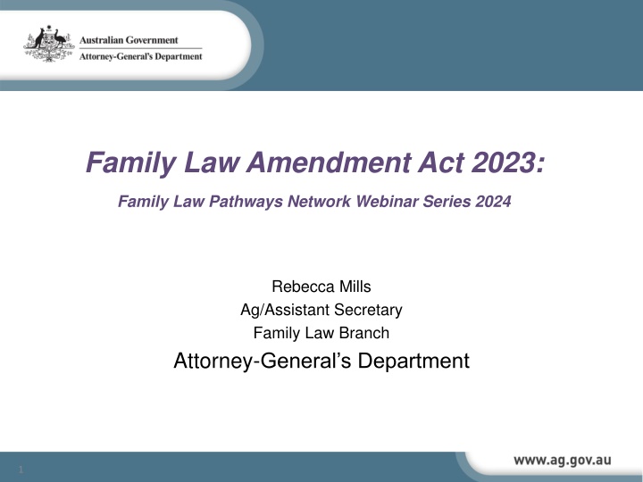 family law amendment act 2023