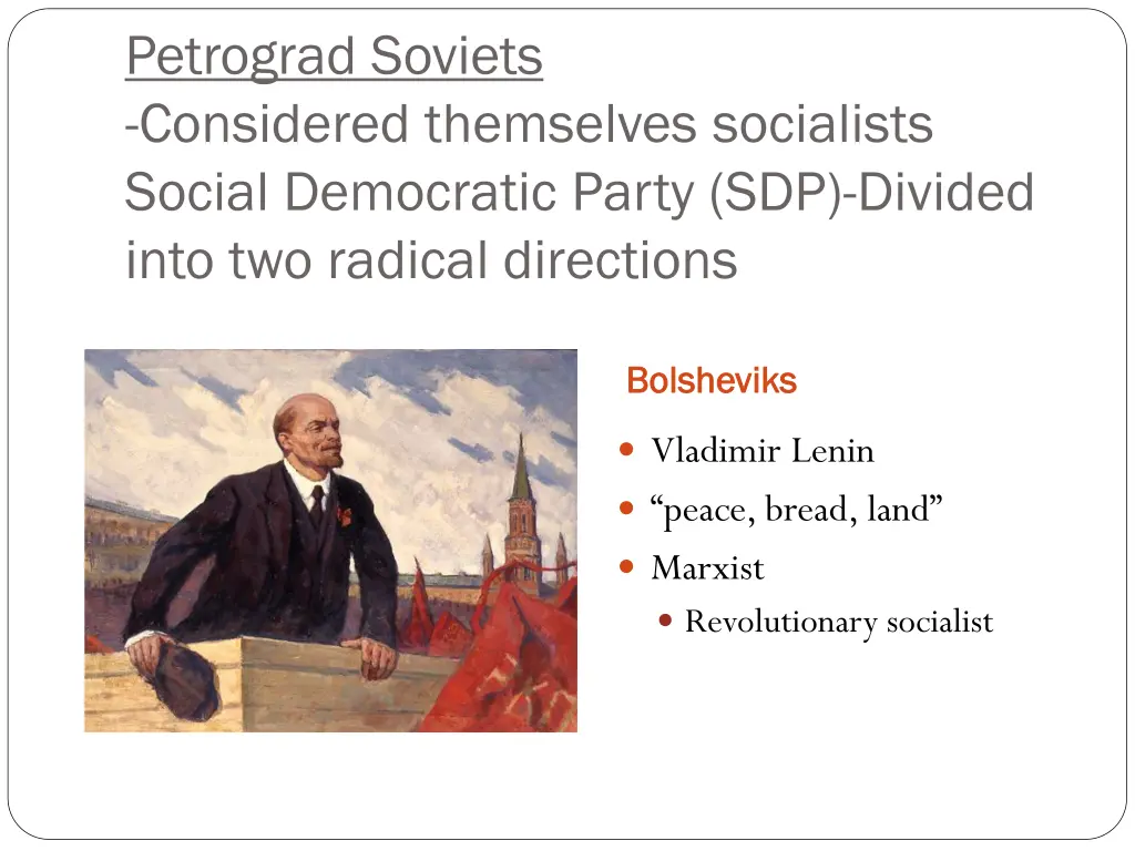 petrograd soviets considered themselves