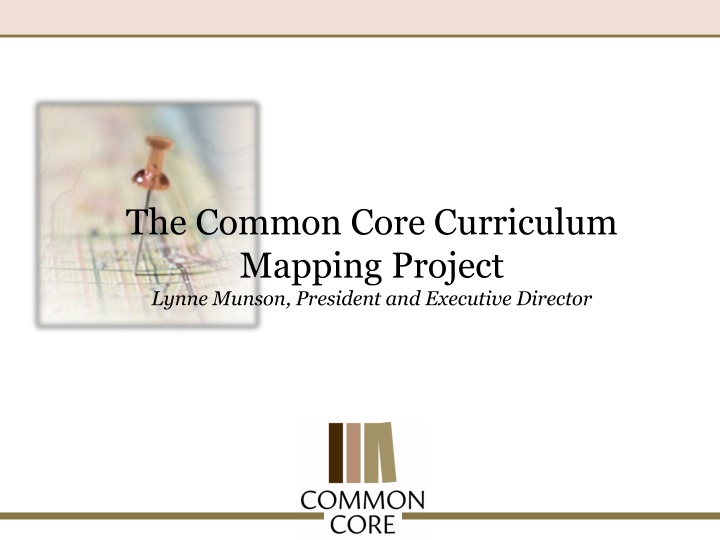 the common core curriculum mapping project lynne