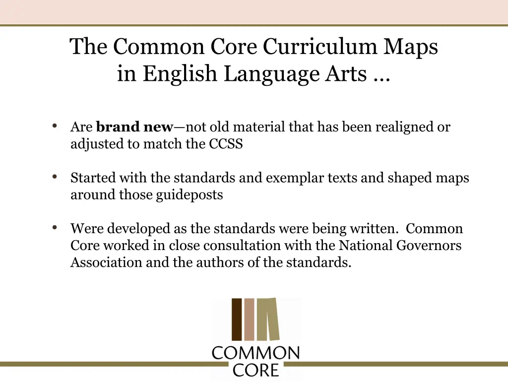 the common core curriculum maps in english