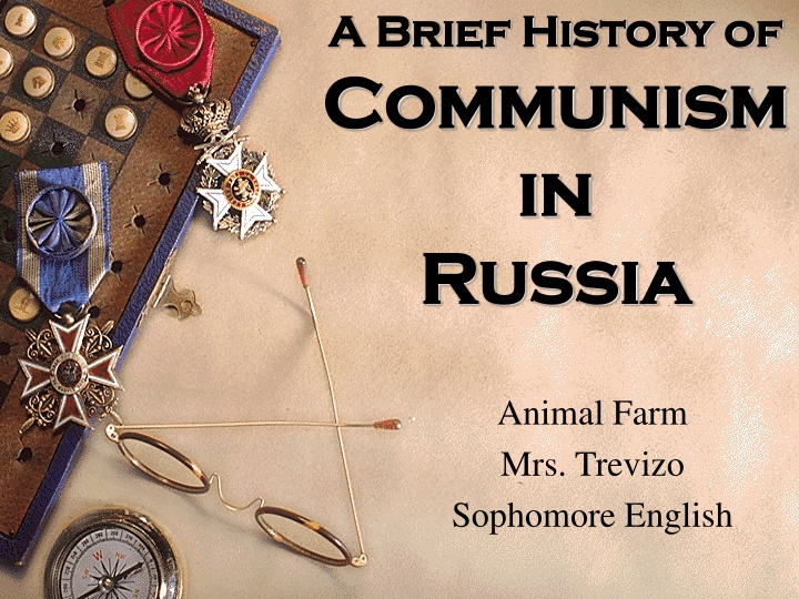 a brief history of a brief history of communism