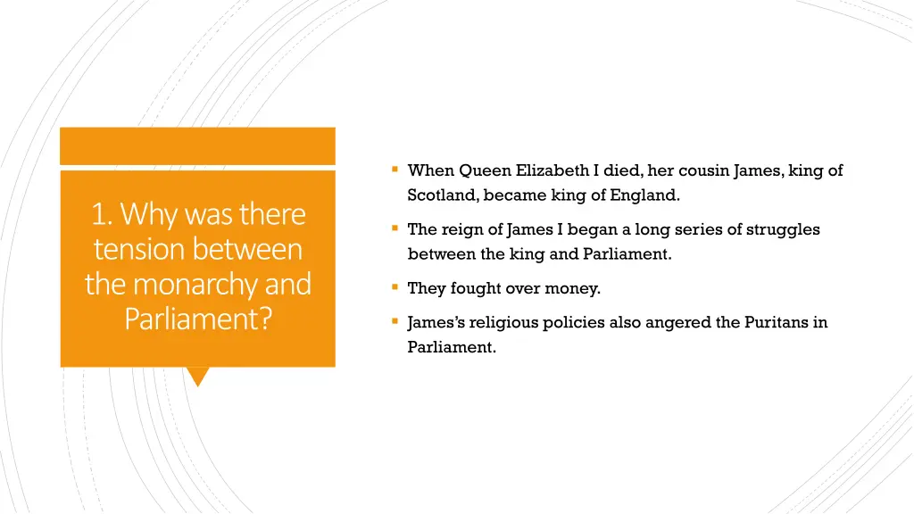 when queen elizabeth i died her cousin james king