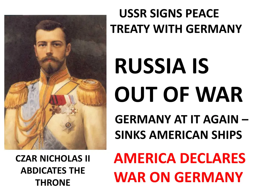 ussr signs peace treaty with germany