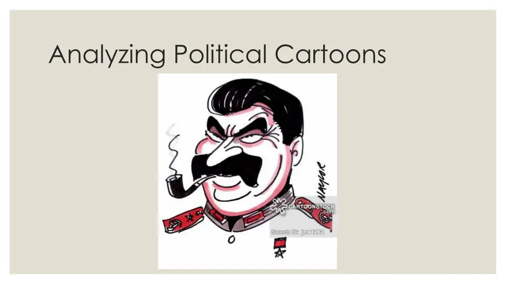 analyzing political cartoons 1