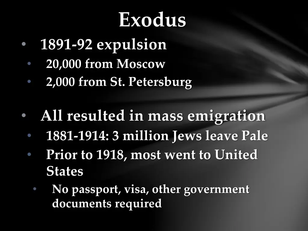 exodus