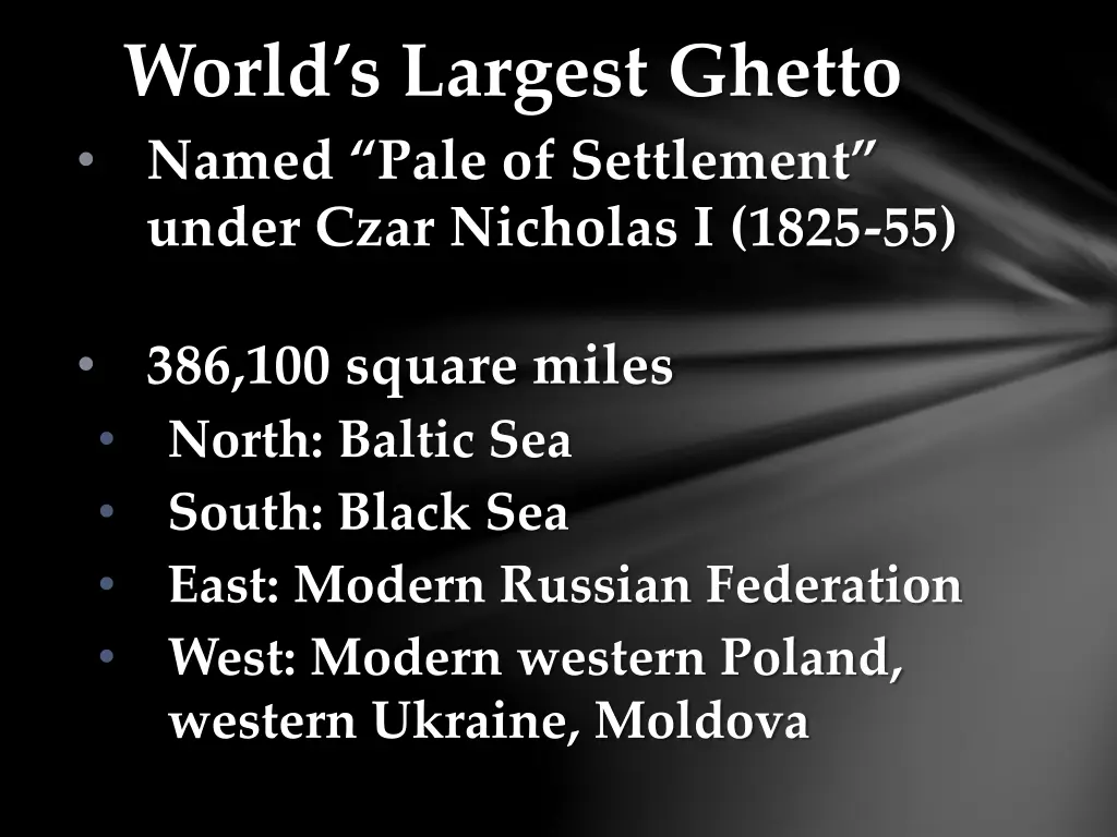 world s largest ghetto