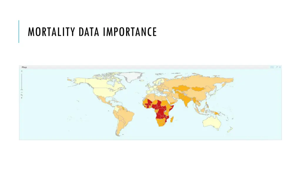 mortality data importance